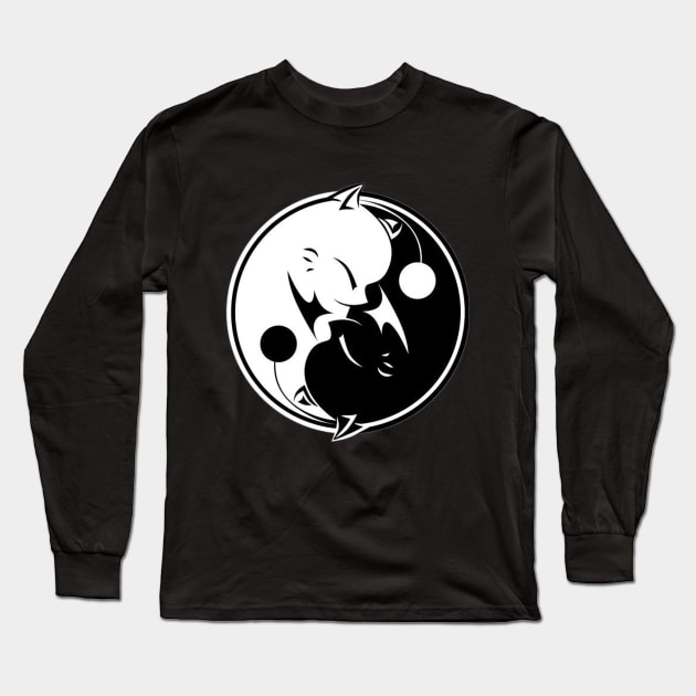 Yin and Yang Kupò Long Sleeve T-Shirt by Rikux